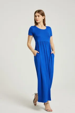 Blue Summer Maxi Dress