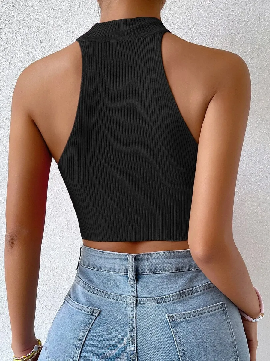 Casual Cropped Tank