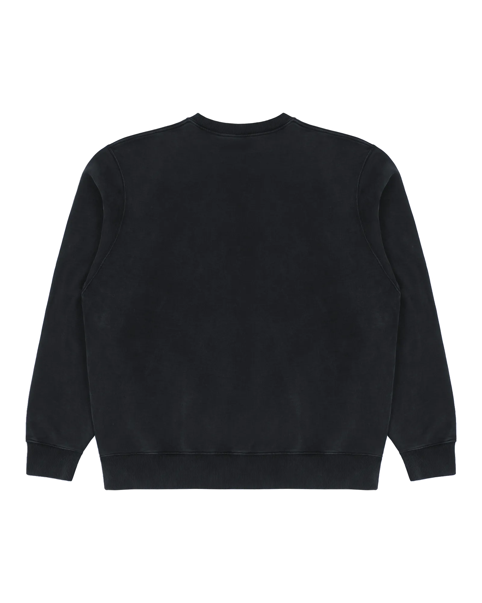 CHARCOAL GREY BOXY CREWNECK SWEATSHIRT