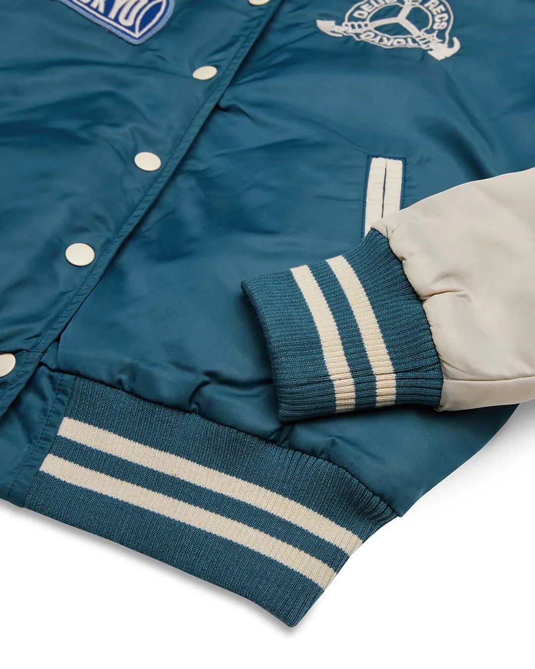 Chromatic Varsity Jacket - Mallard