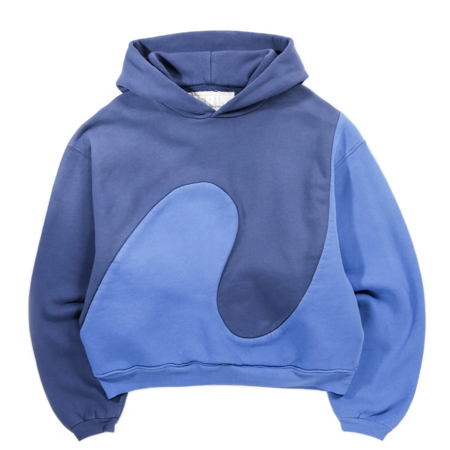 ERL CLASSIC SWIRL HOODIE BLUE