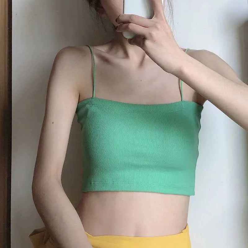 Essential Basics Under $10 Neon Crop Top Tanks