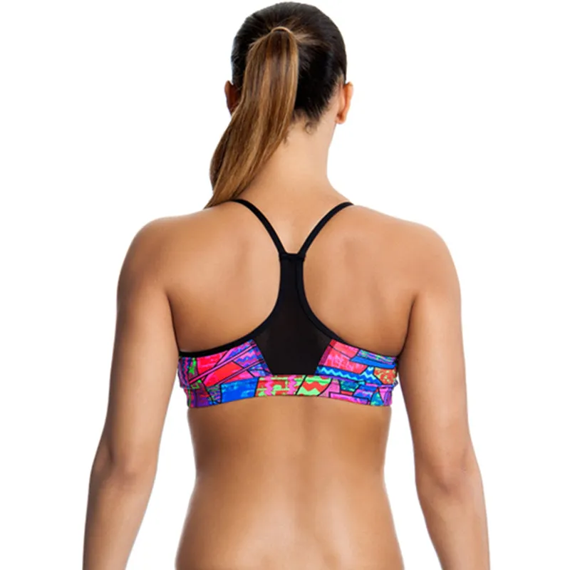 Funkita - Brick Braque - Ladies Crop Top