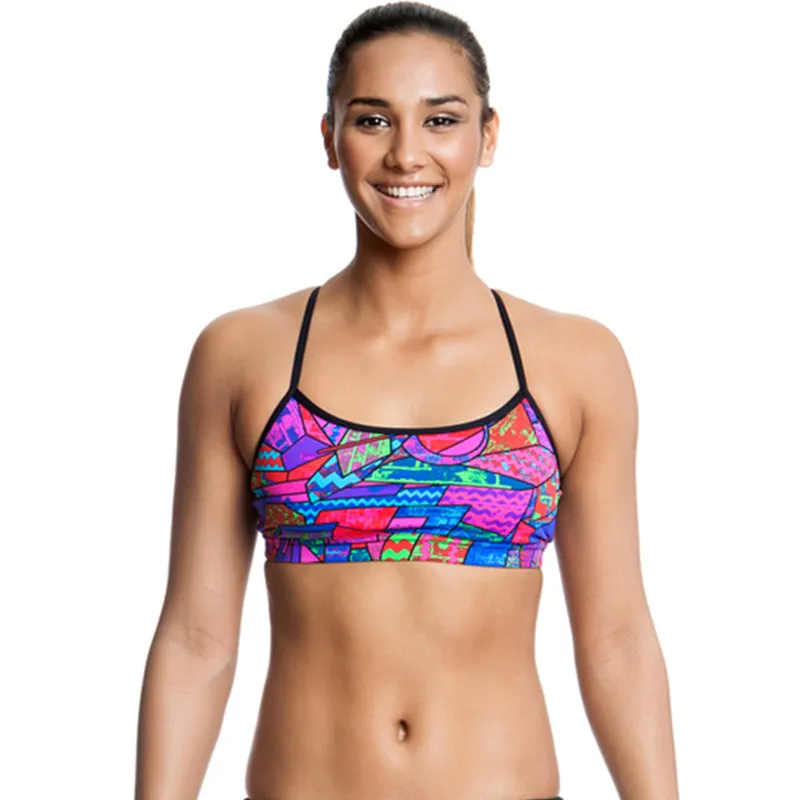 Funkita - Brick Braque - Ladies Crop Top