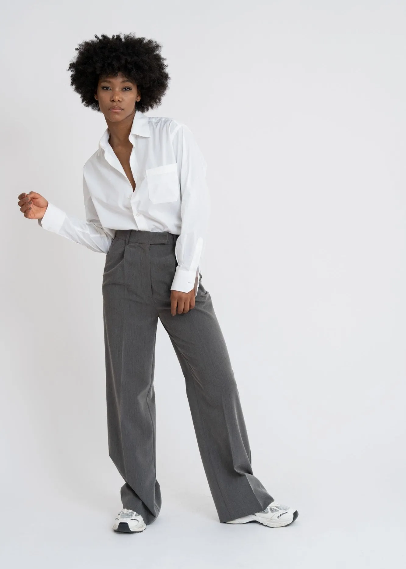 Jagger Tailored Trousers - Grey