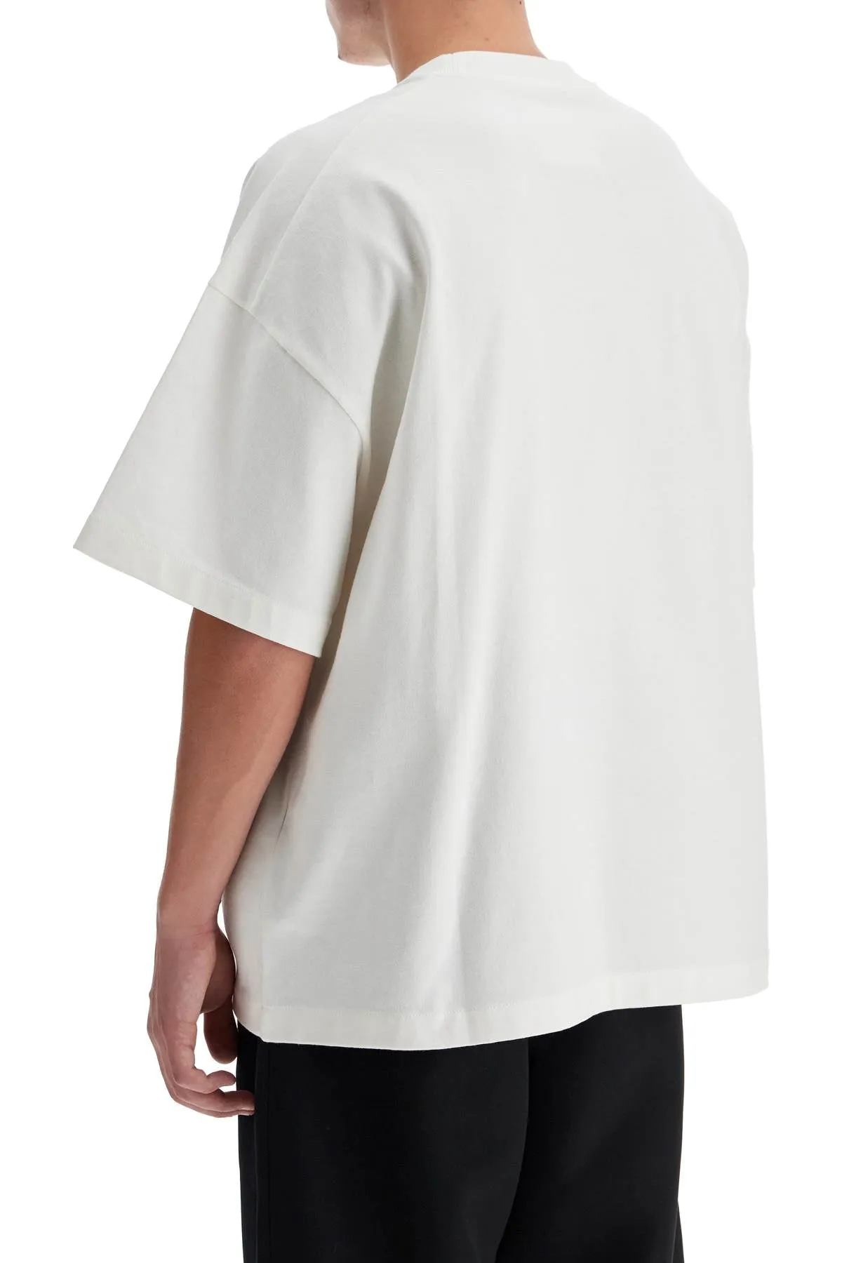 Jil Sander Logo Print Boxy T-Shirt