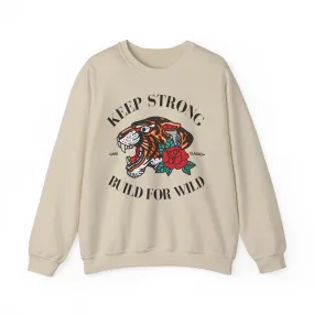 Keep Strong Graphic Crewneck