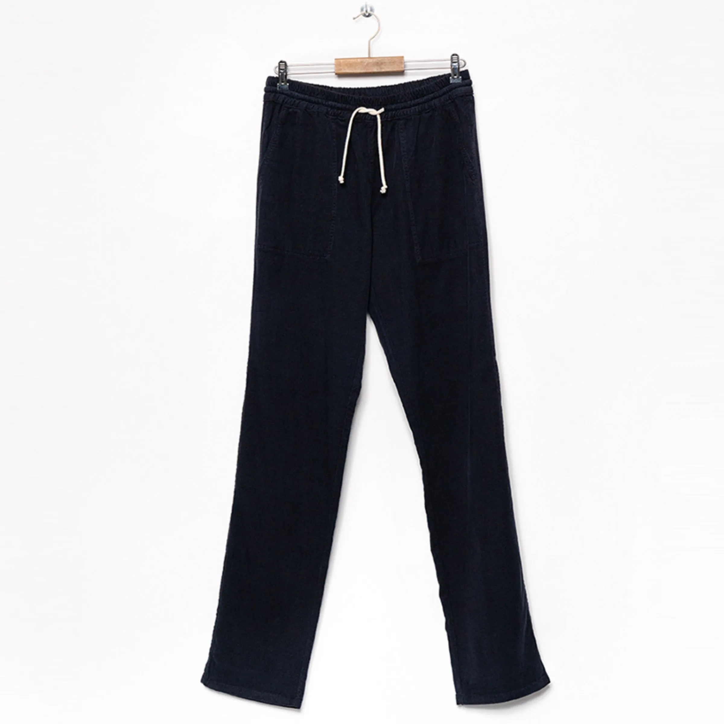 Lemos Beach Trousers (Dark Navy Baby Cord)