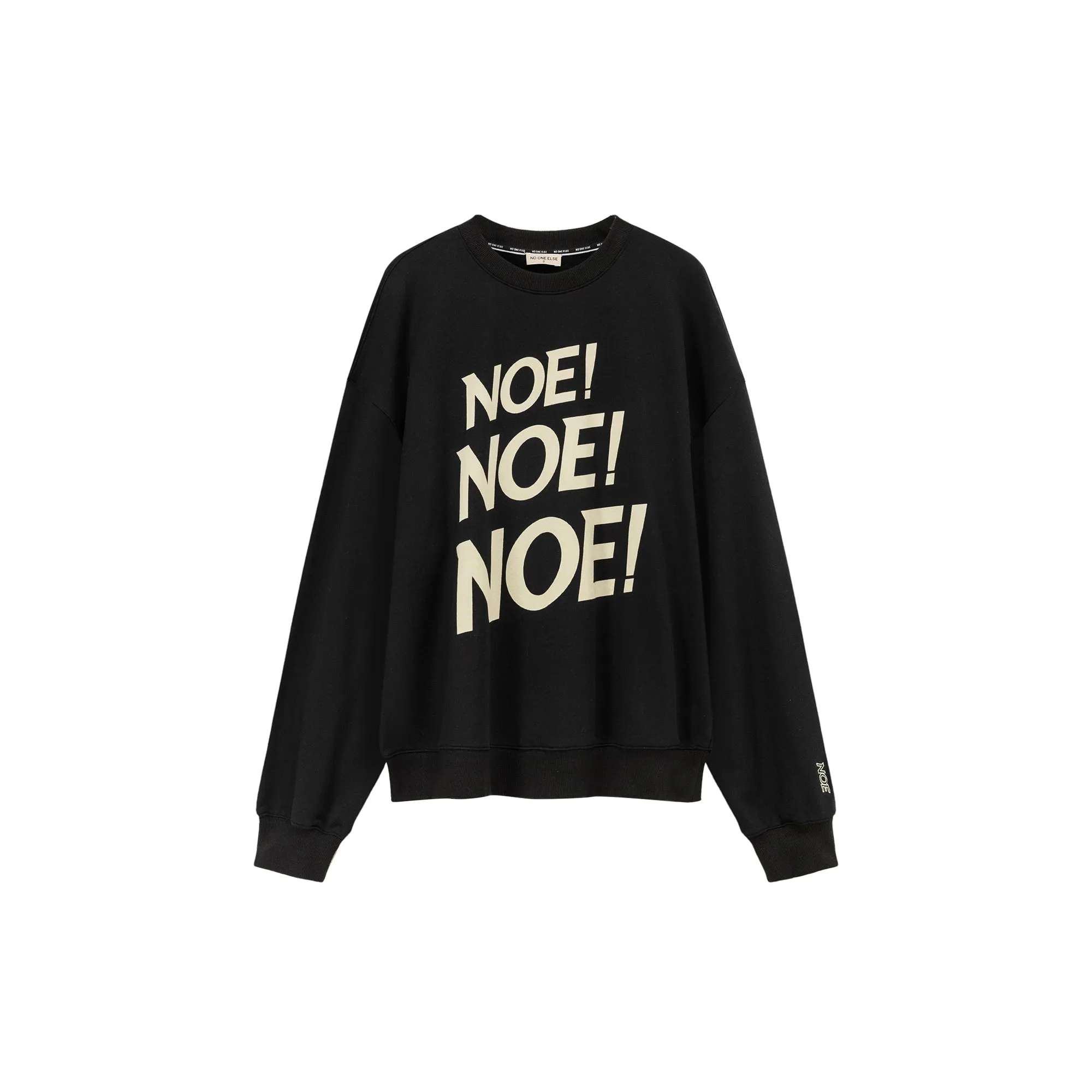 Logo Lettering Boxy Sweatshirt