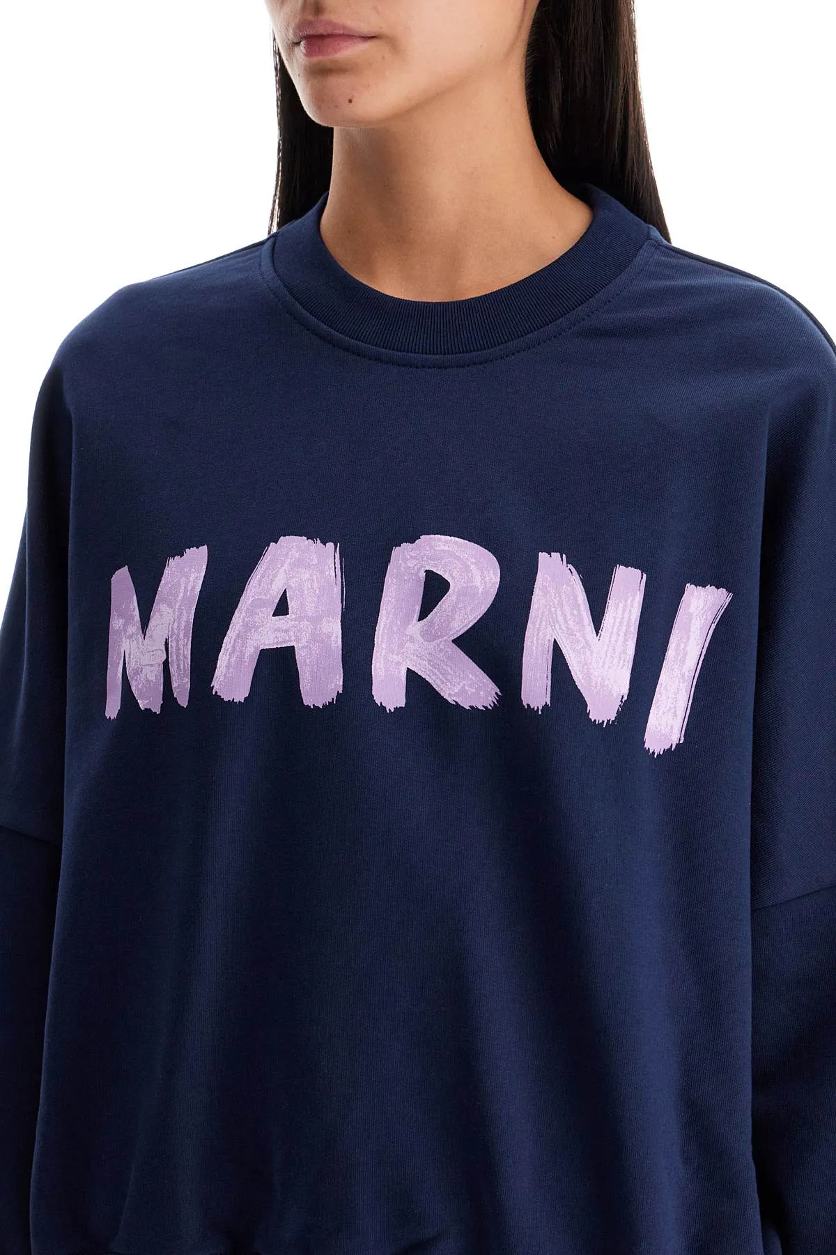 Marni Crewneck Sweatshirt With Logo