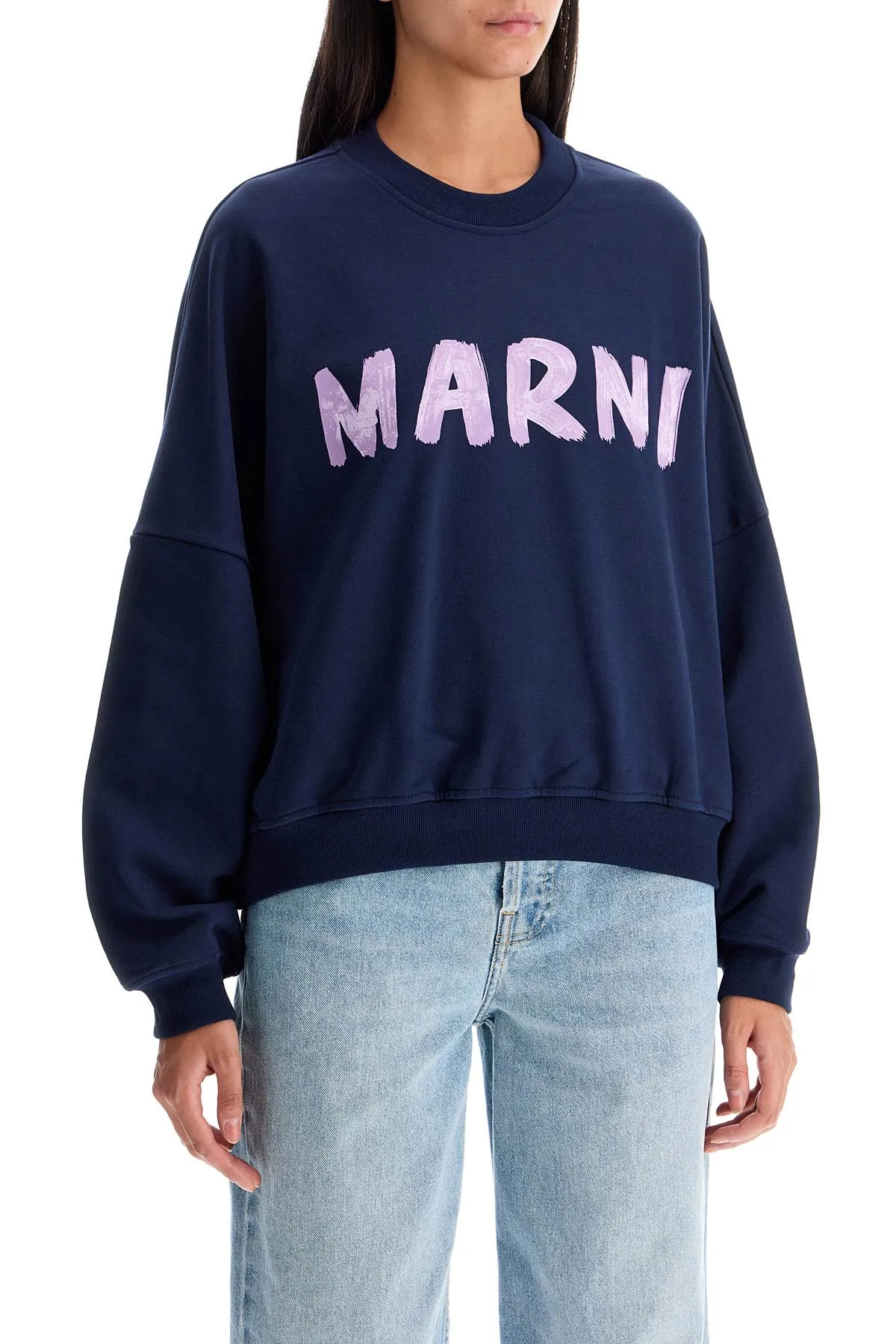 Marni Crewneck Sweatshirt With Logo