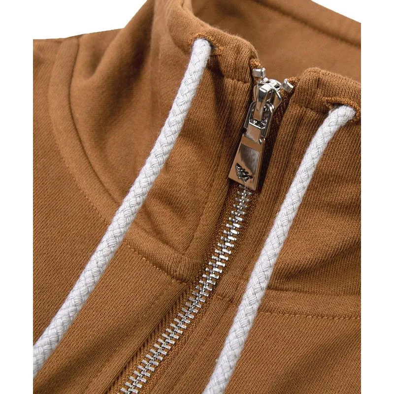 Men's Open Hem Half Zip Sweatshirt