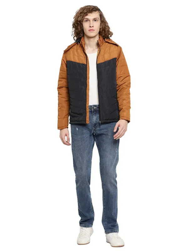 Mettle Men Colourblocked Puffer Jacket