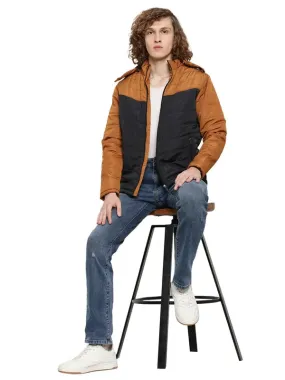 Mettle Men Colourblocked Puffer Jacket