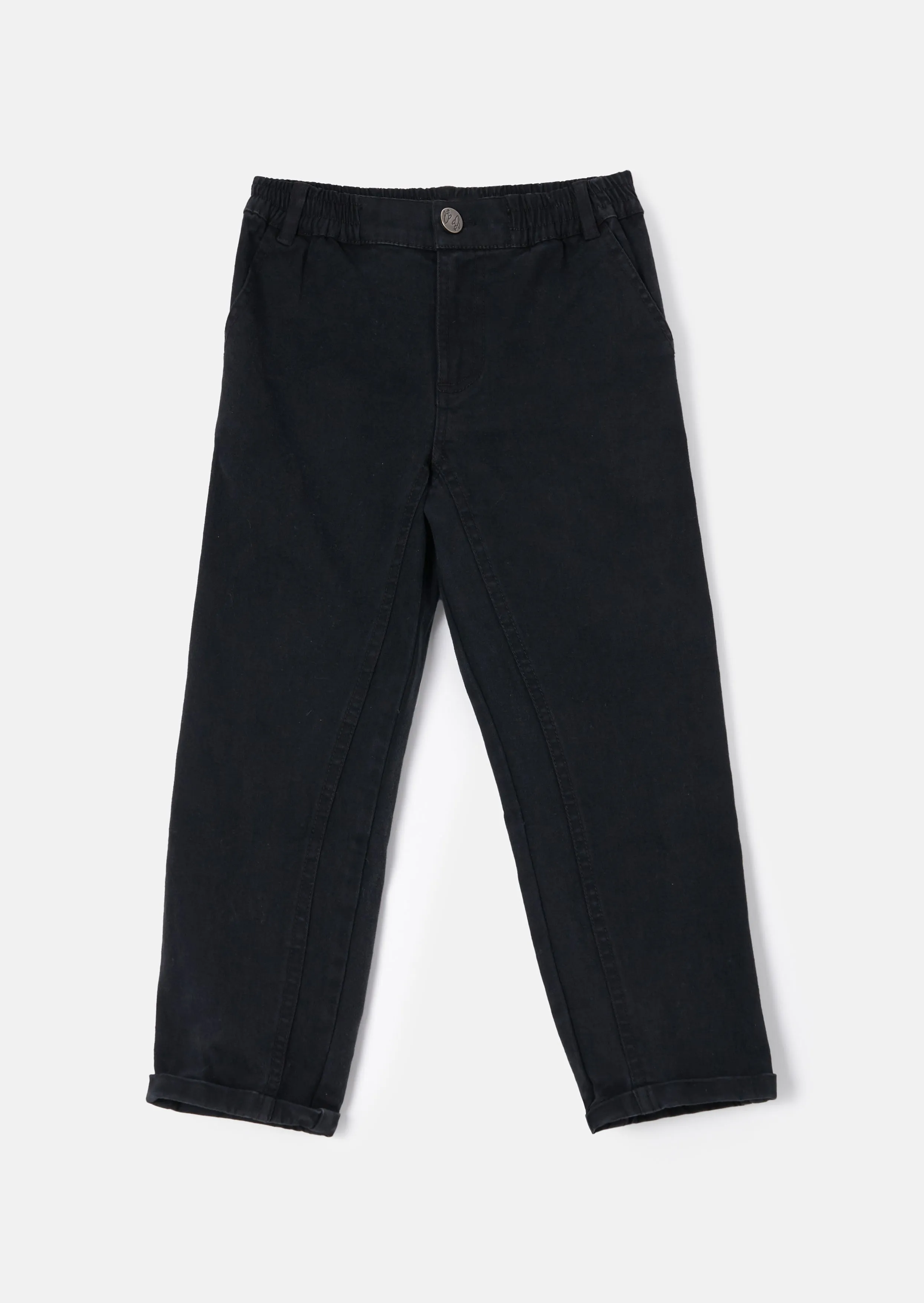 Oscar Charcoal Smart Washed Chino