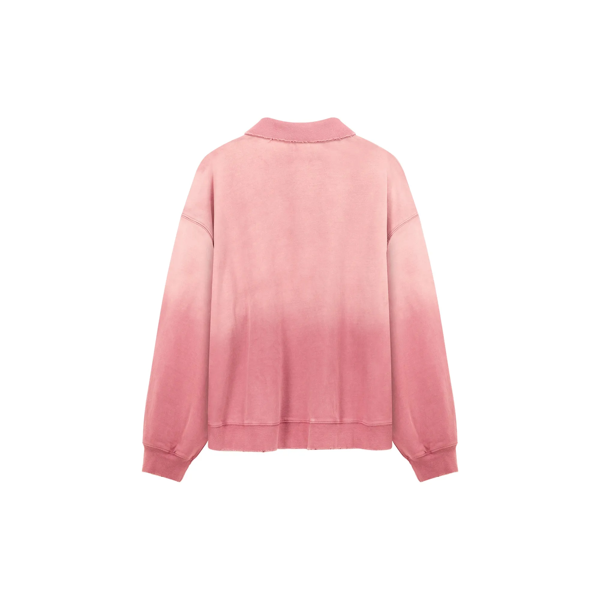 Polo Neck Boxy Sweatshirt