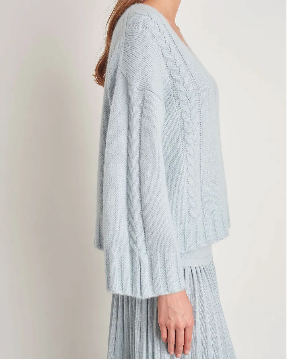 Powder Blue Avery Sweater