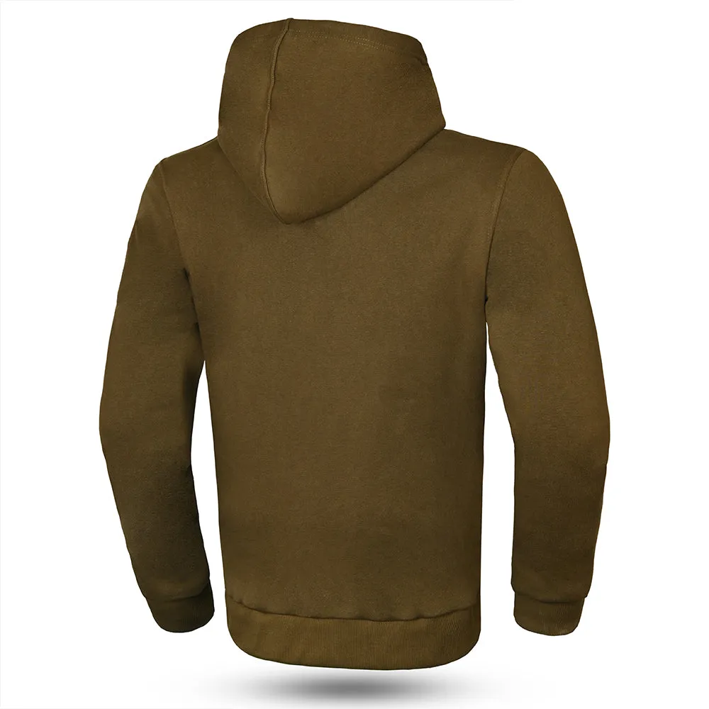 R-TECH Route 91 Motorbike Touring Hoodie Olive Green