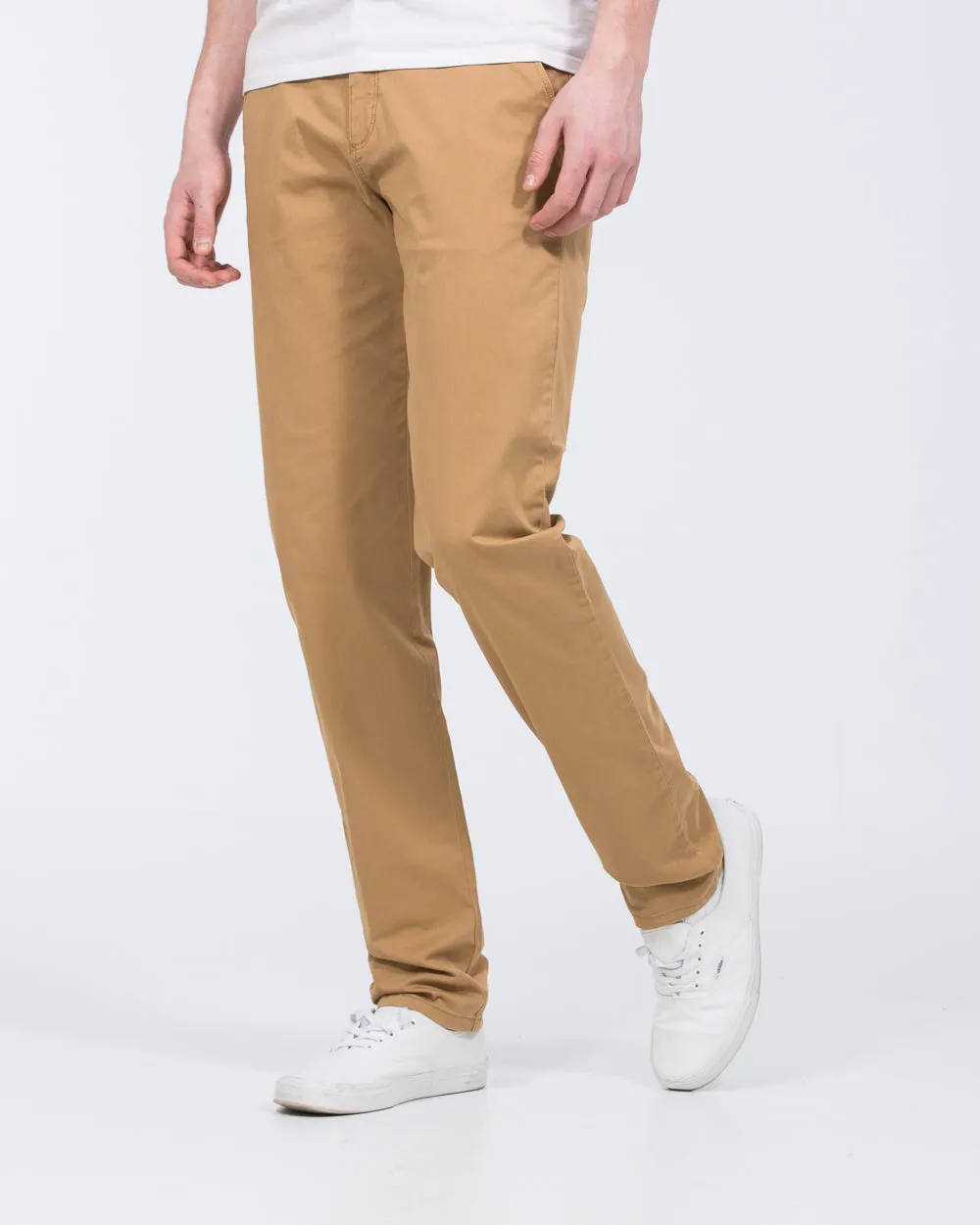 Redpoint Odessa Slim Fit Tall Chinos (camel)