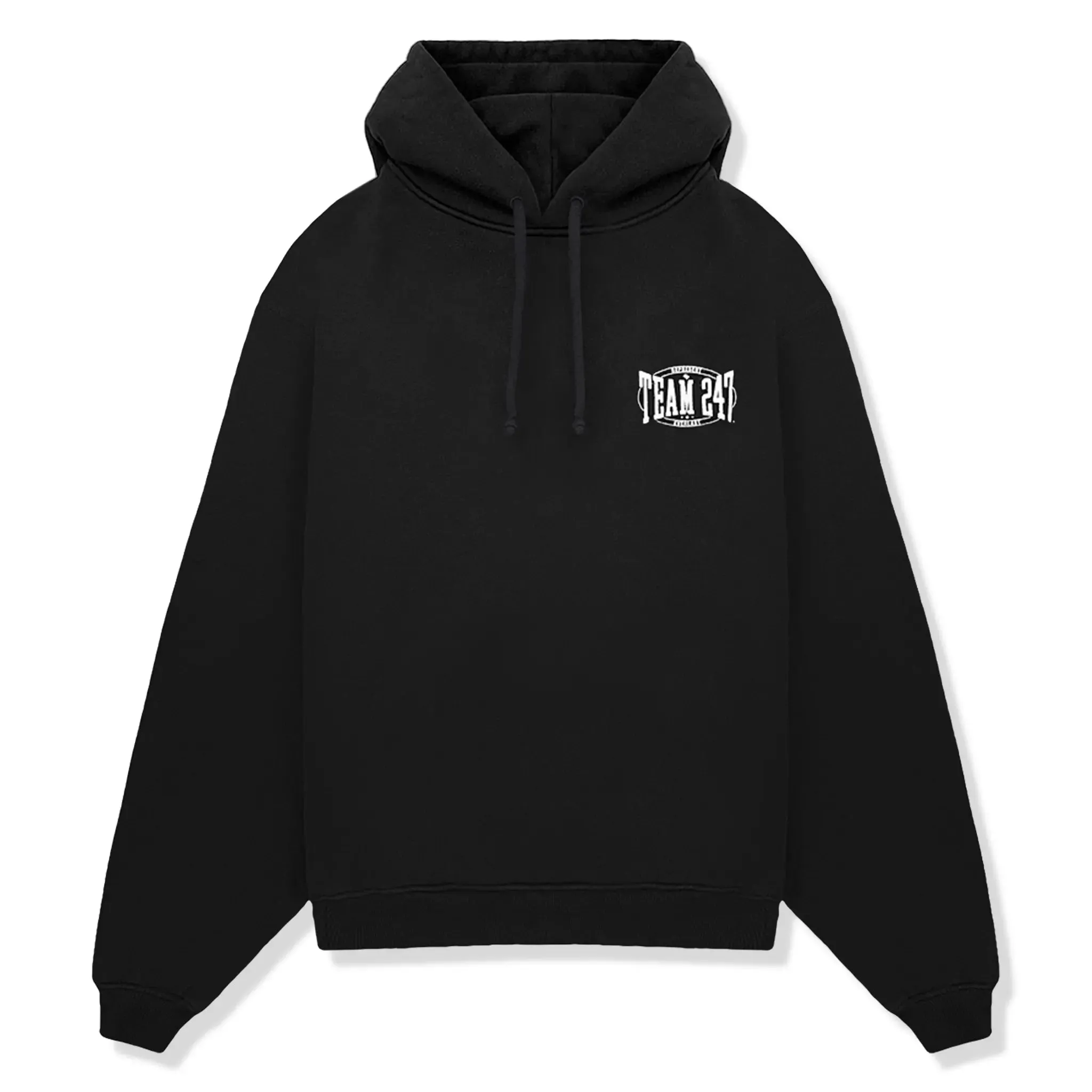 Represent 247 X Everlast Training Camp Boxy Off Black Hoodie