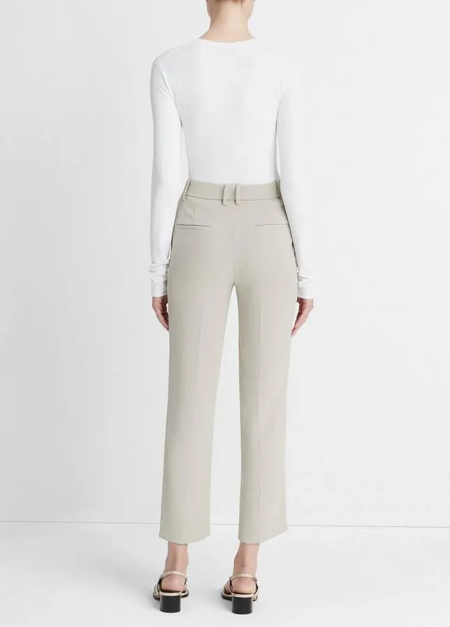 SEPIA CREPE TAILORED STRAIGHT LEG PANT