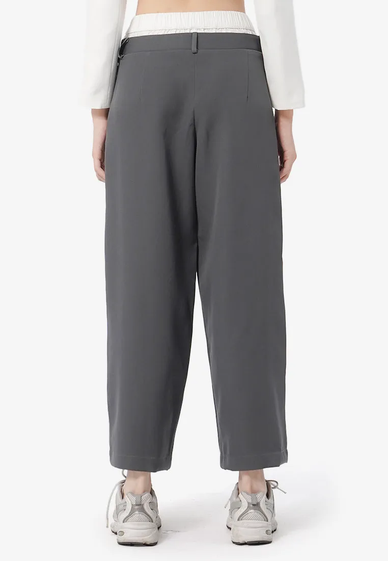 Tailored Double Waist Trousers