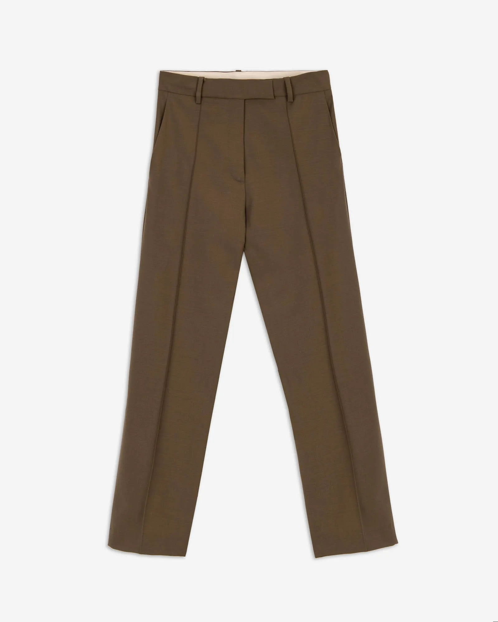 TAILORED POLY WOOL TROUSERS