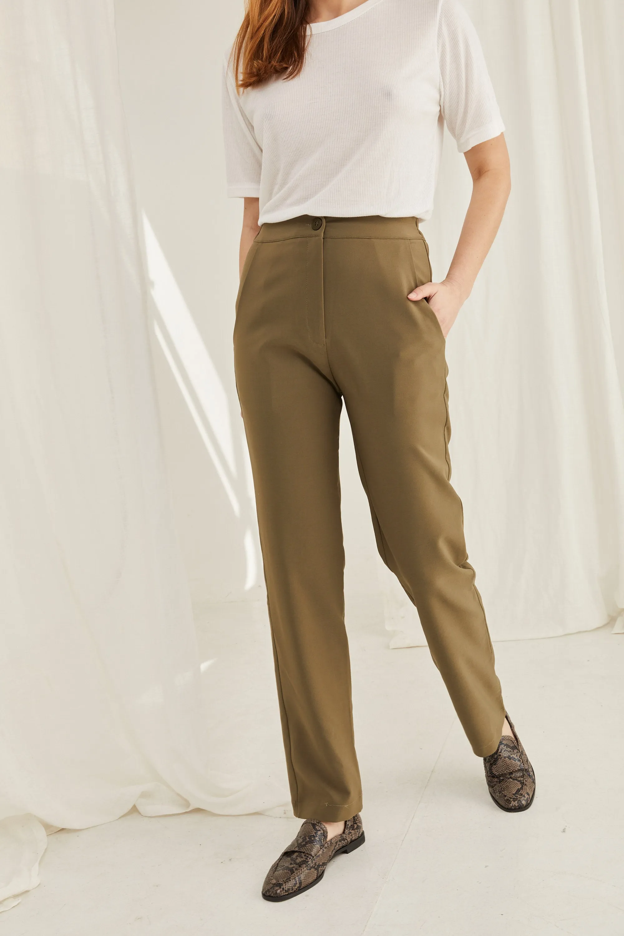 THE PERFECT TAILORED PANTS