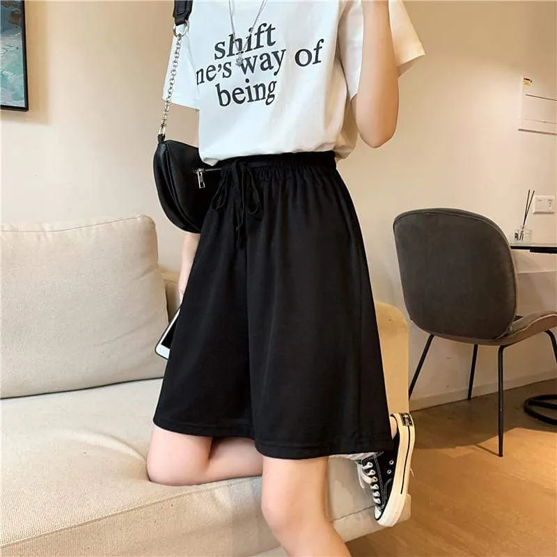 Women's Casual Wide-legged Shorts